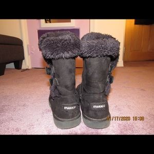 Makalu black boots